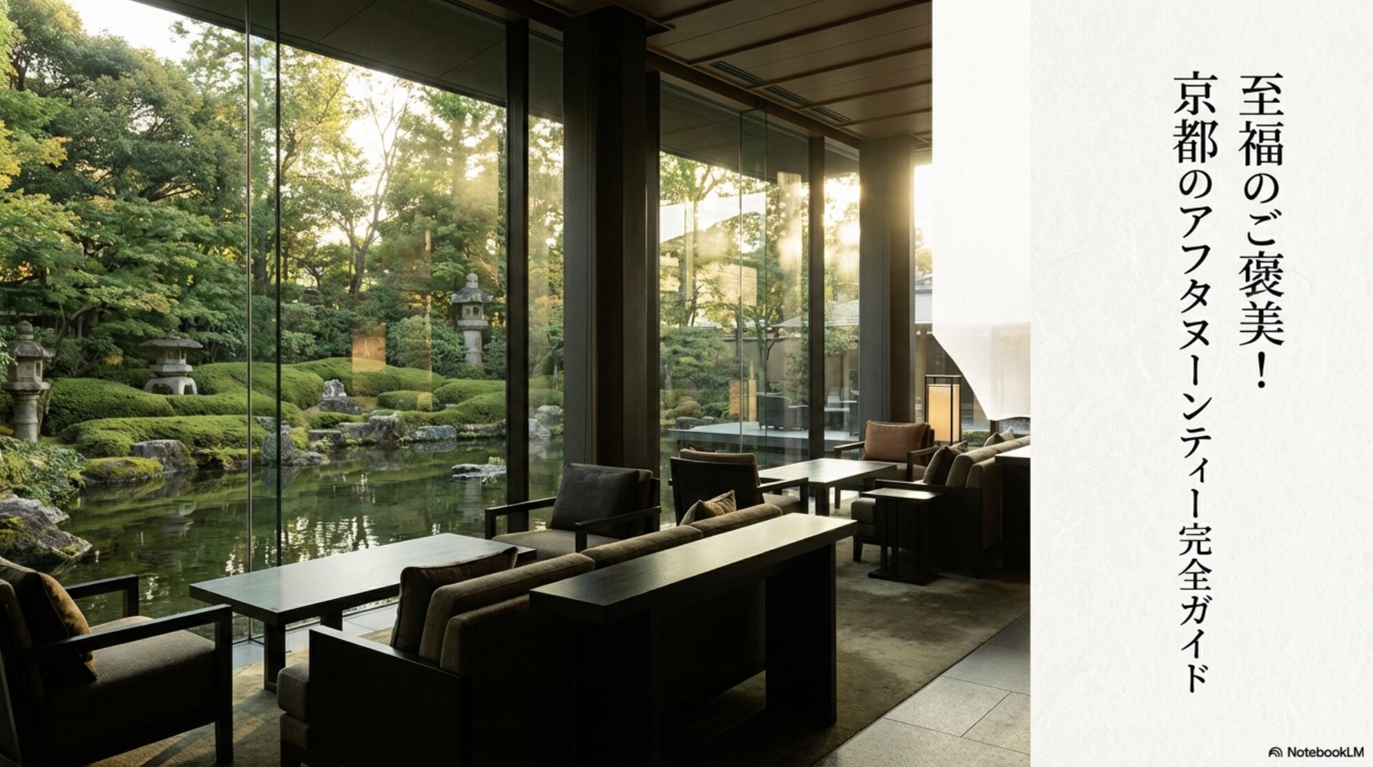 フォーシーズンズホテル京都のアフタヌーンティー完全ガイドのスライド表紙