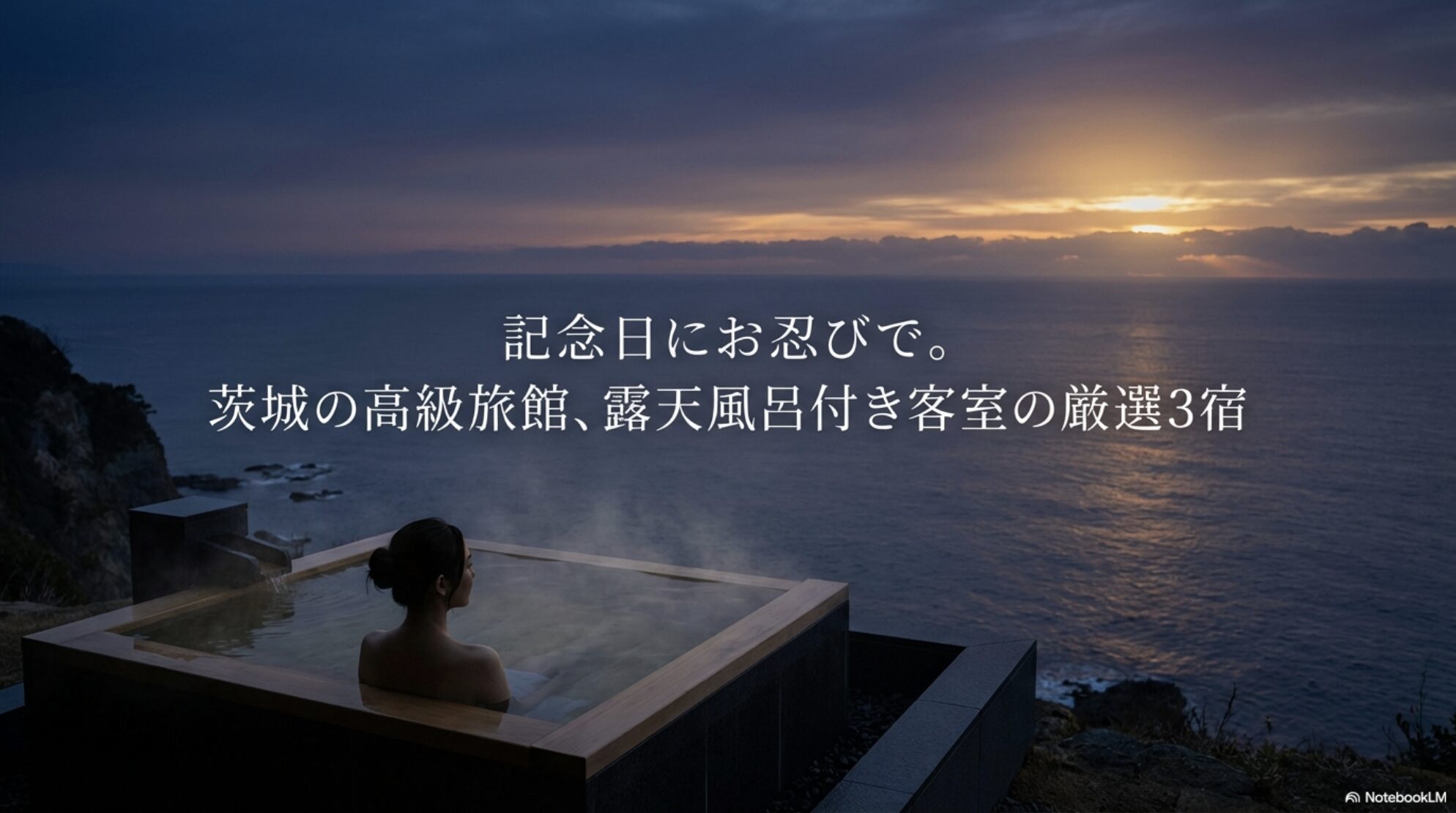 記念日におすすめの茨城の高級旅館と露天風呂付き客室厳選3宿のタイトルスライド