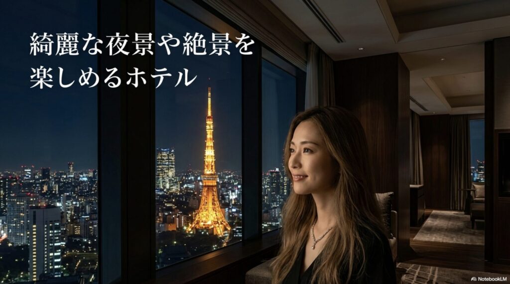 綺麗な夜景や絶景を楽しめるホテル