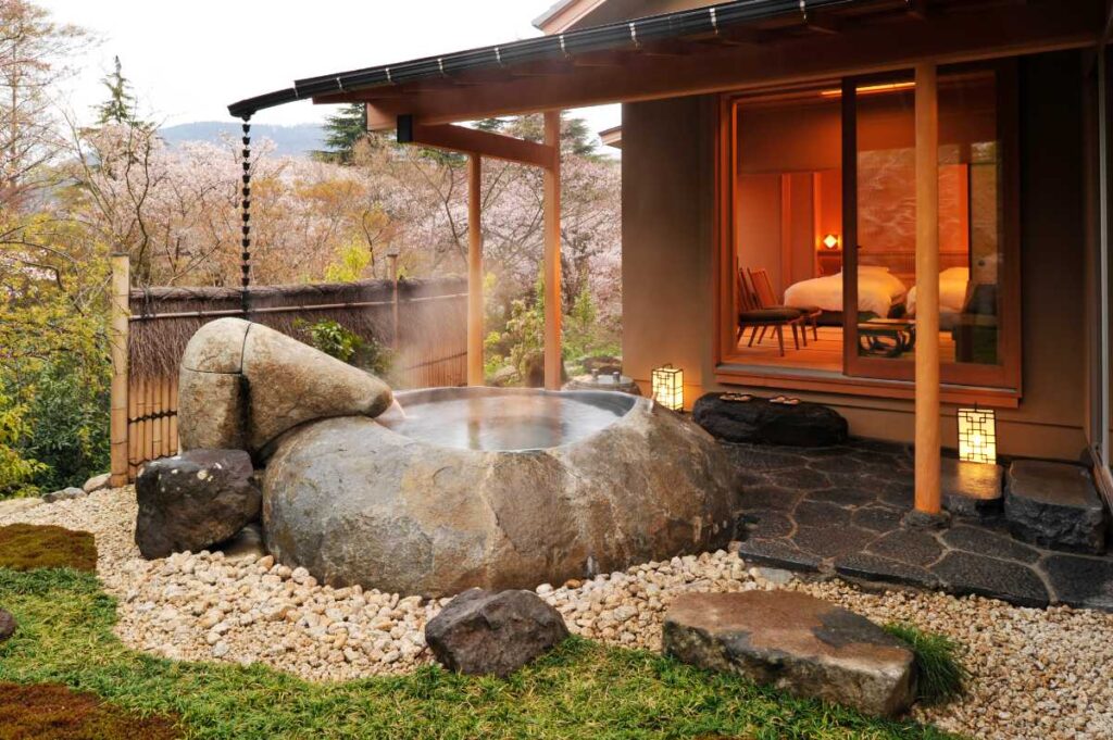 強羅花壇 離れの客室