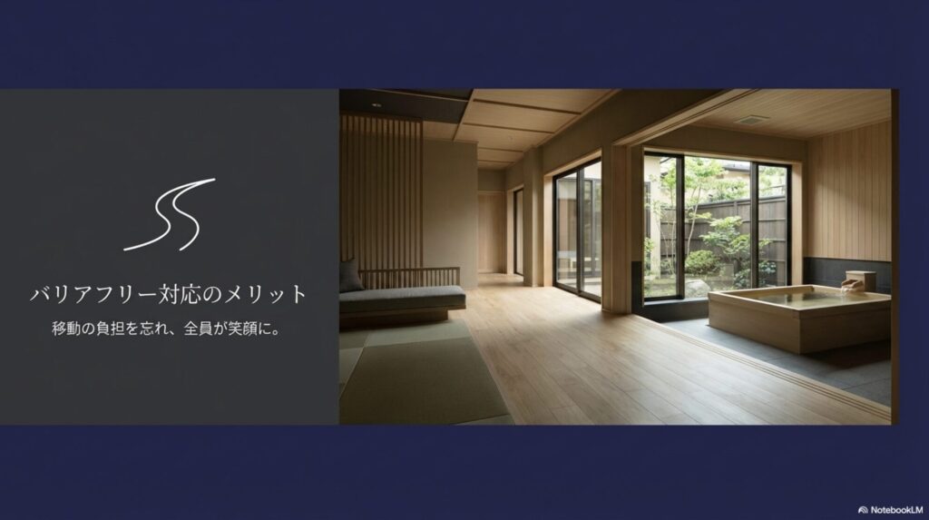 移動の負担を忘れ全員が笑顔になるバリアフリー対応客室のメリット