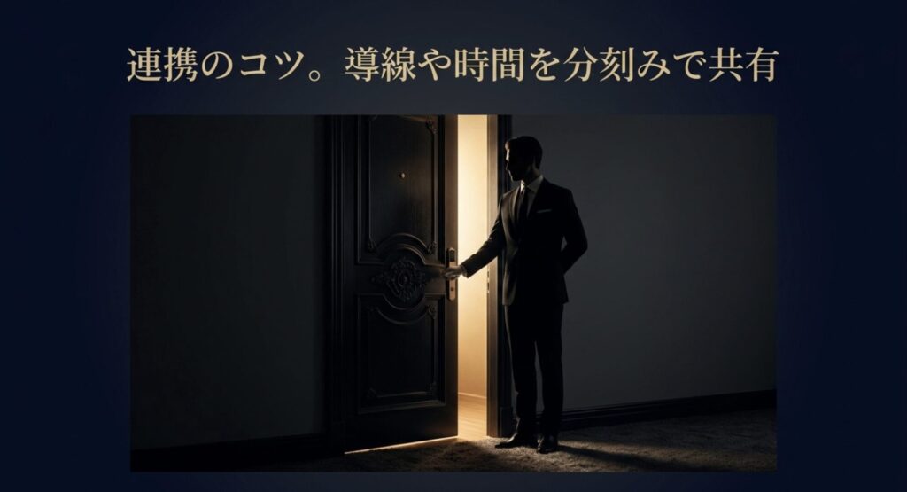 ホテルスタッフと導線や時間を分刻みで共有する連携のコツ