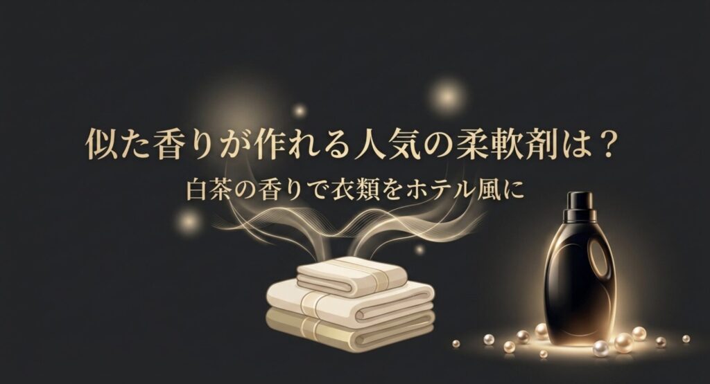 少しの工夫で日常を格上げする、高級ホテルの香りを自宅で再現するためのタイトルスライド