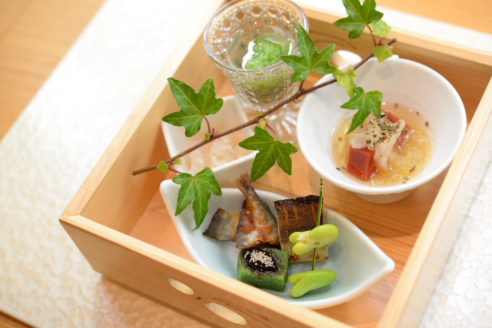 箱根強羅 白檀の会席料理イメージ