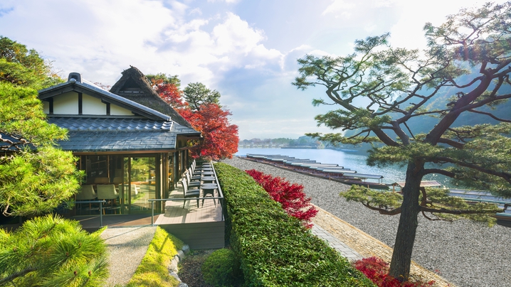 翠嵐 ラグジュアリーコレクションホテル京都 嵐山の眺め