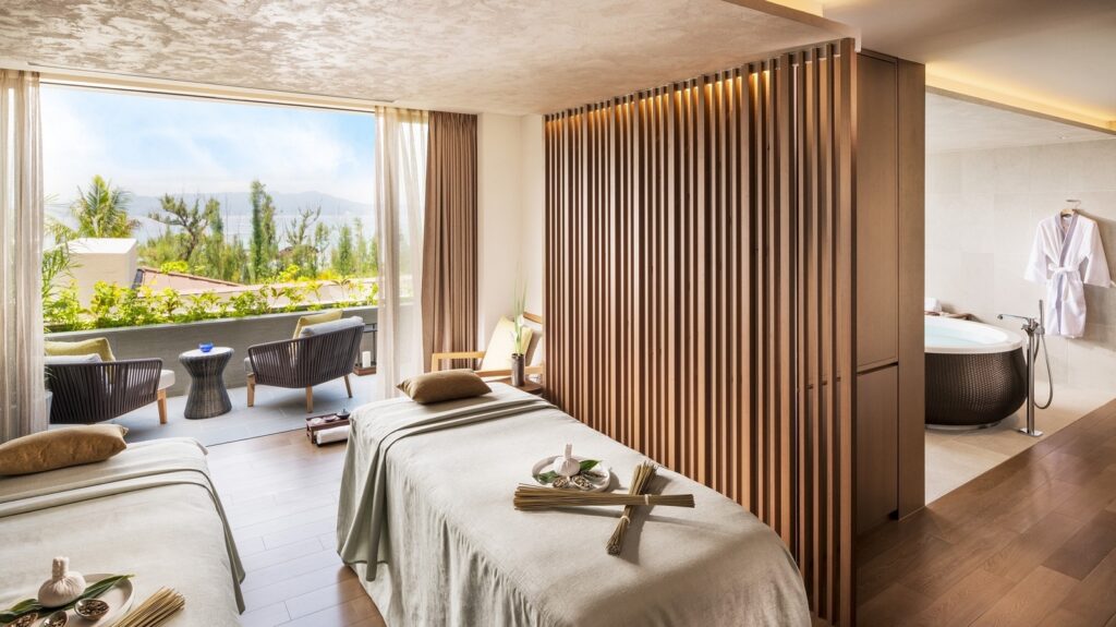 ハレクラニ沖縄のスパ「SPA HALEKULANI」のトリートメントルーム