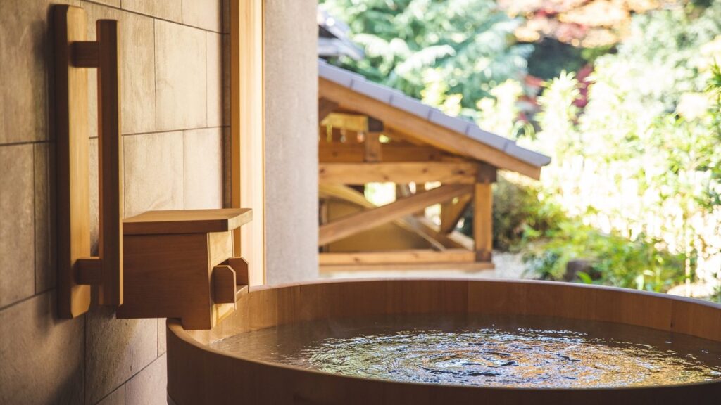陶泉 御所坊「心楽」の客室風呂