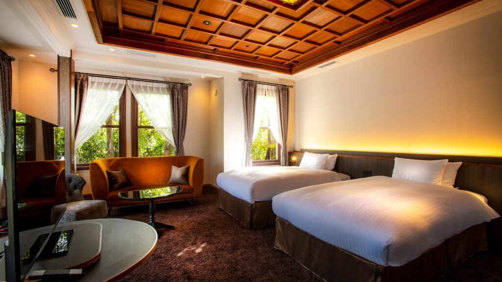 Hotel 宇多野京都別墅 洋館の客室「樟」