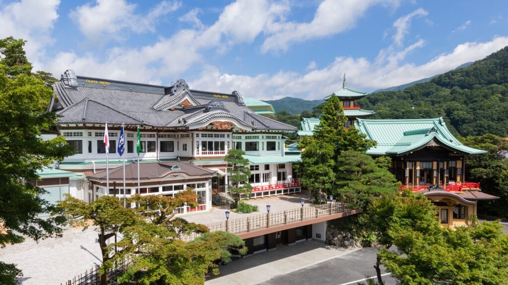 箱根宮ノ下の富士屋ホテルの外観