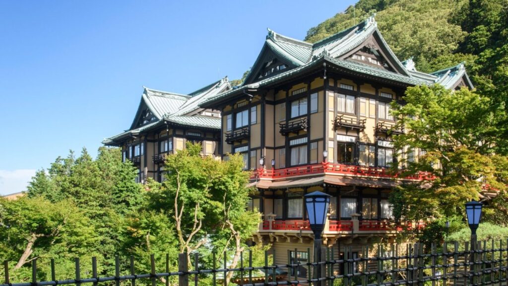 富士屋ホテル(箱根・宮ノ下)の花御殿の外観