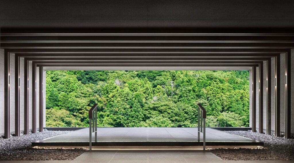 はつはな(箱根湯本)の展望テラス