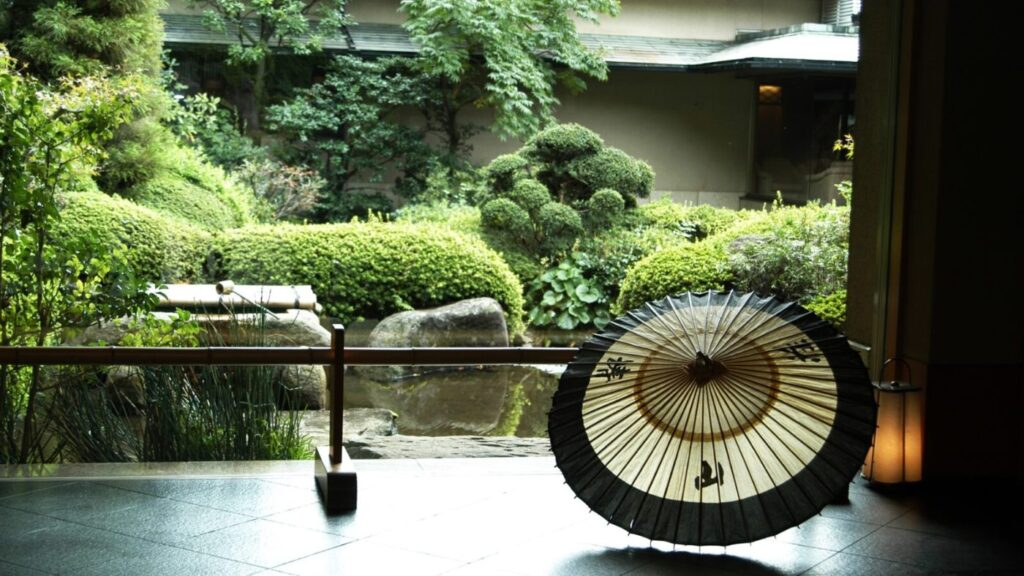 ホテル椿山荘東京 料亭「錦水」の庭