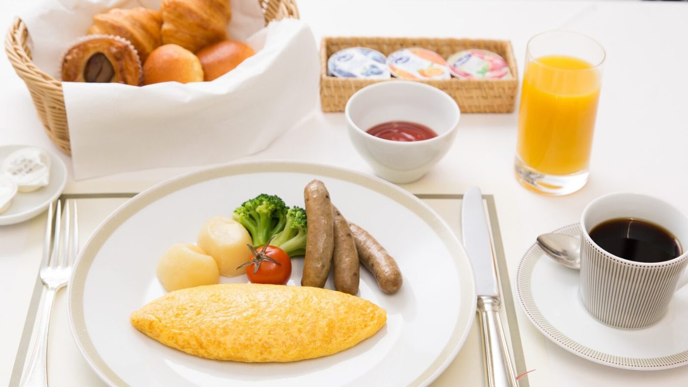 帝国ホテル 東京「パークサイドダイナー」の朝食(一例)