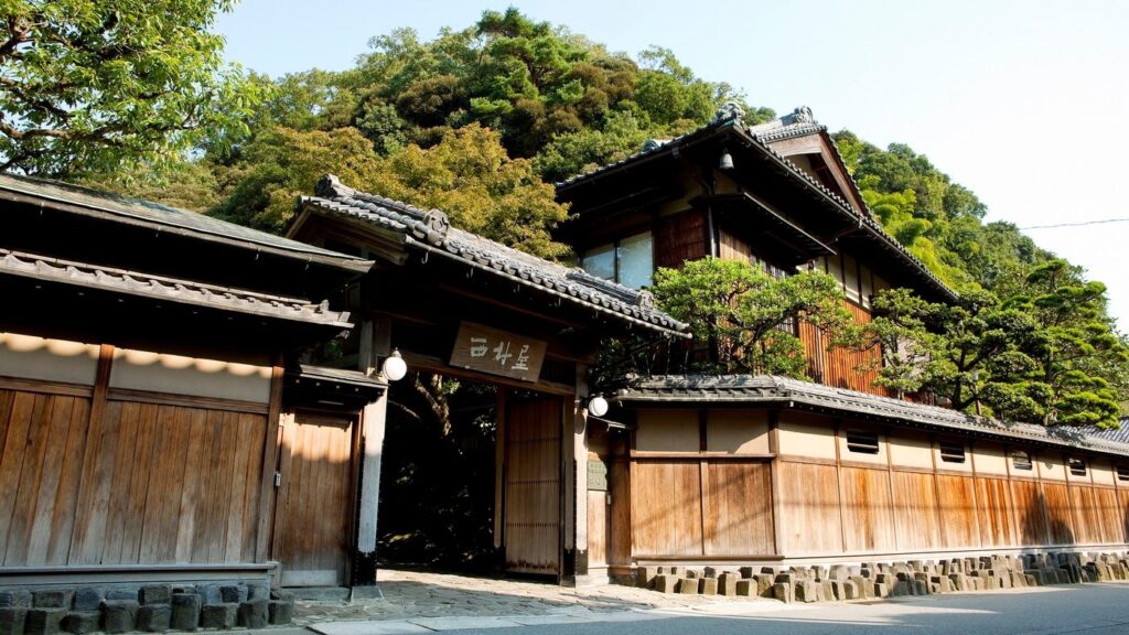 城崎温泉 西村屋本館の外観