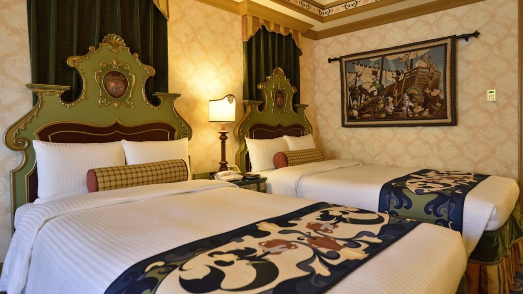 東京ディズニーシー・ホテルミラコスタのポルト・パラディーゾ・サイドの客室