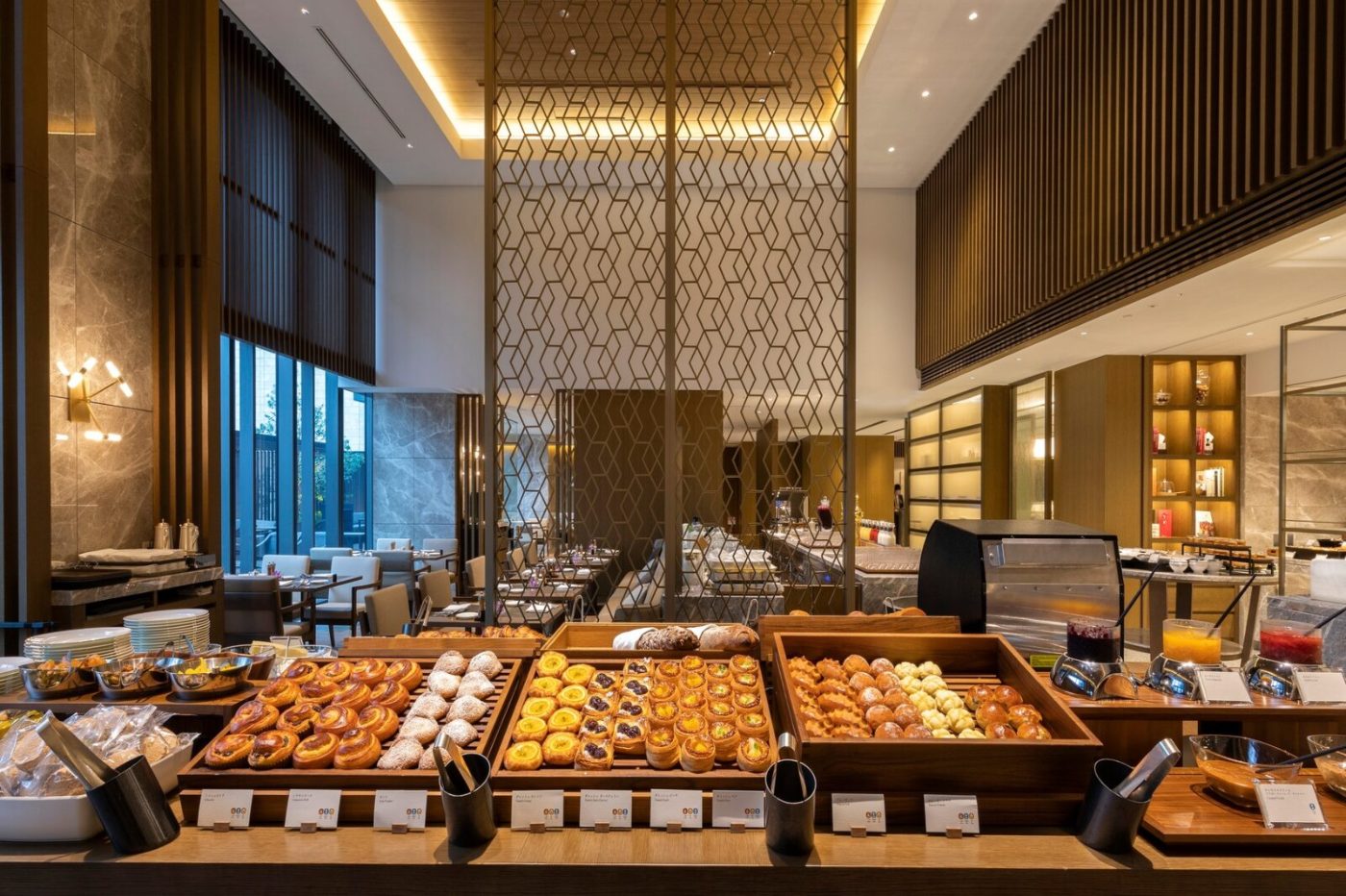 The Okura Tokyo「オーキッド」の朝食ブッフェ