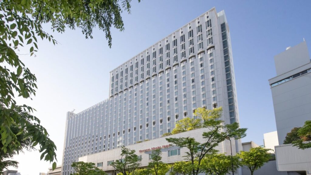 シェラトン都ホテル大阪の外観