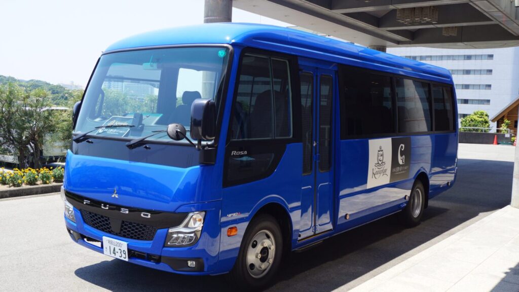 白浜古賀の井リゾート＆スパのJR白浜駅送迎シャトルバス