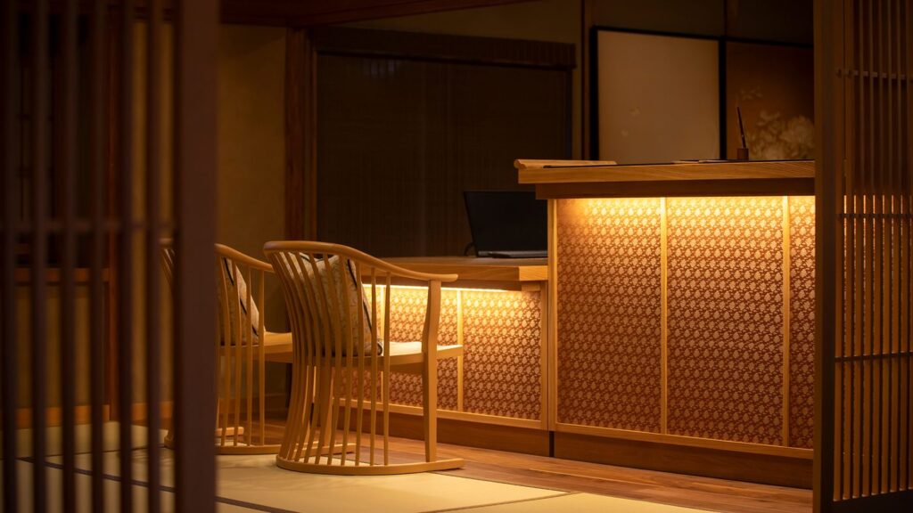 Hotel 宇多野京都別墅のレセプション